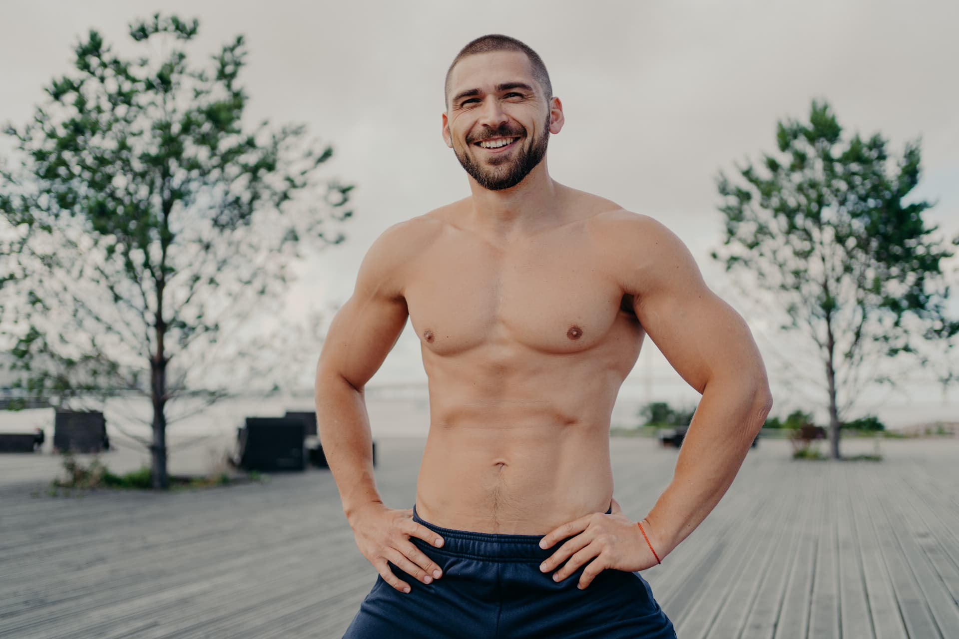 Man outdoors in natural daylight — Men's care at DrThriveRx